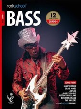 Rockschool Bass Grade 4 2018 Sheet Music Bass Book and Audio NEW 014079851