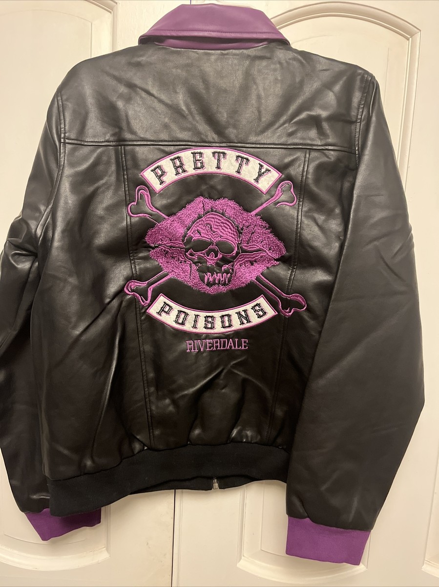 Riverdale Hot Topic Pretty Poisons Faux Leather Jacket Cosplay