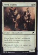 Heavy Infantry - Magic Origins: #18, Magic: The Gathering Nm R240