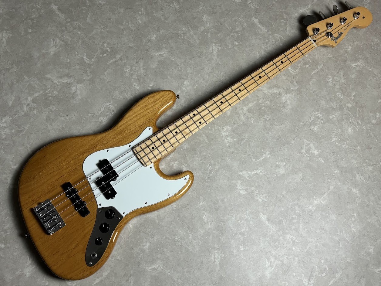 Fender 2024 Hybrid II JB PJ Jazz Precision Bass Natural MIJ Case Preowned Japan
