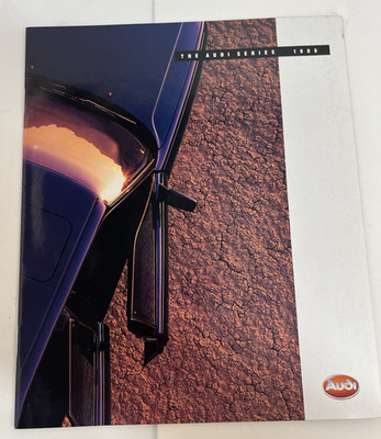 1988 - AUDI - The Audi Series - Brochure - 80 - 90 - 5000
