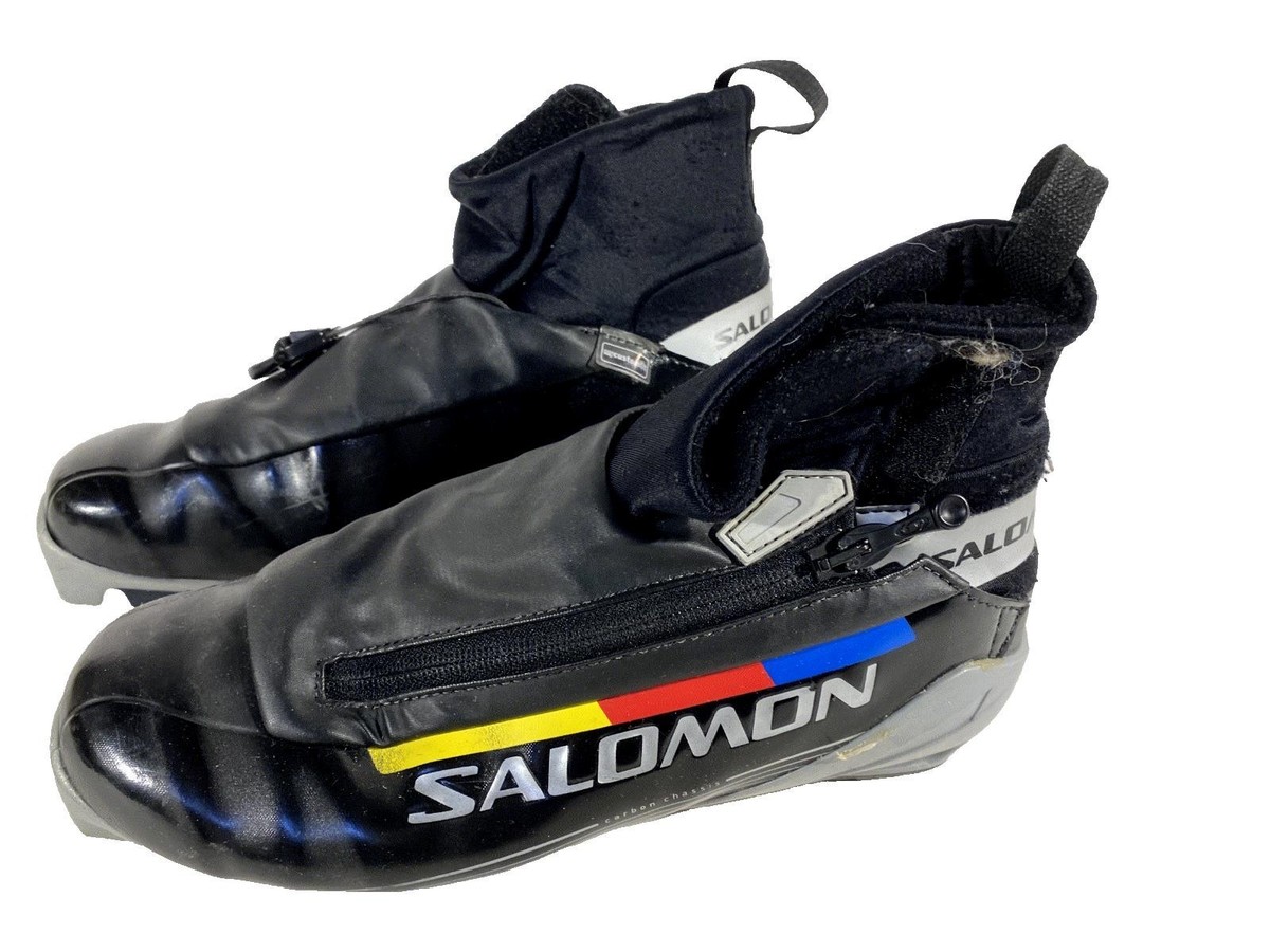 SALOMON Carbon Nordic Cross Country Ski Boots Size EU38 2/3 US6