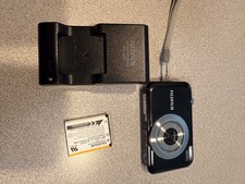 Fujifilm FinePix JV100 12.0MP Compact Digital Camera Black Tested/Works