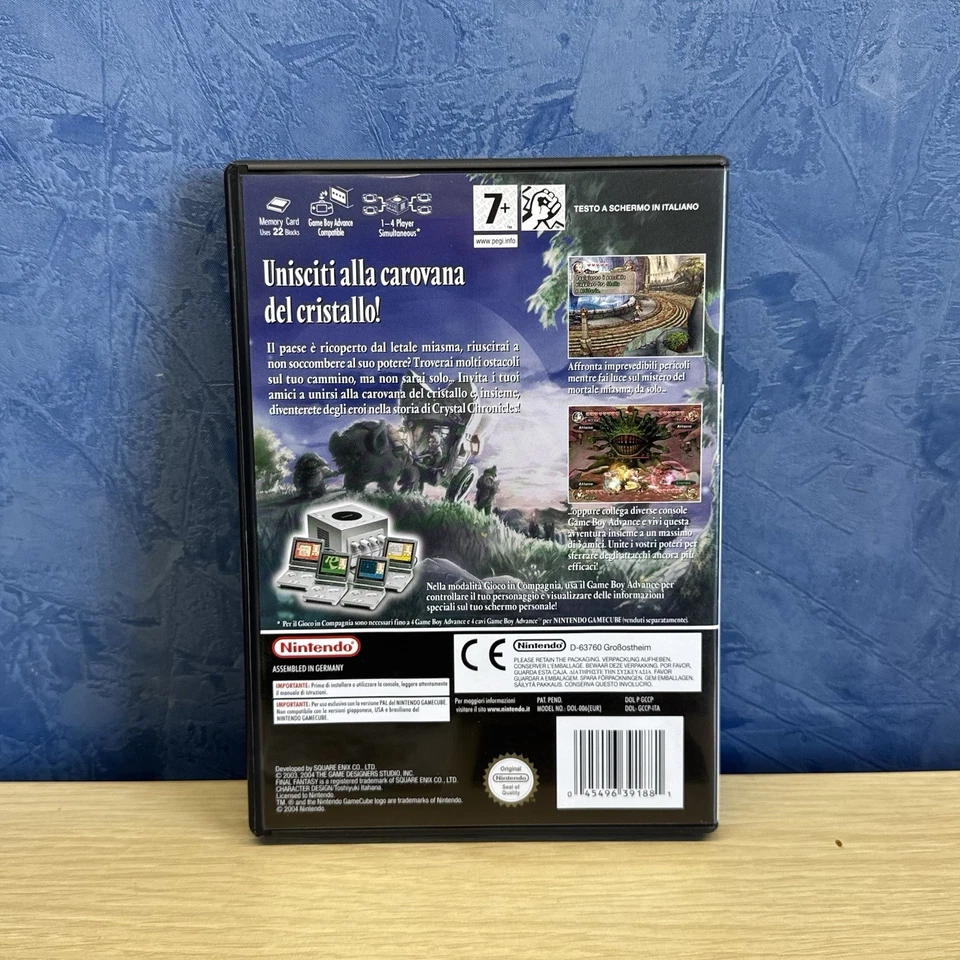 Final Fantasy Crystal Chronicles Nintendo Gamecube Pal ITA Italiano Completo - Immagine 4 di 4