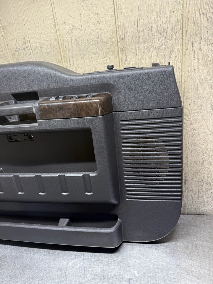 Panel de puerta interior delantero izquierdo Ford F250 Platinum 12-16 NEGRO Y MARRÓN OEM Foto 4 de 4