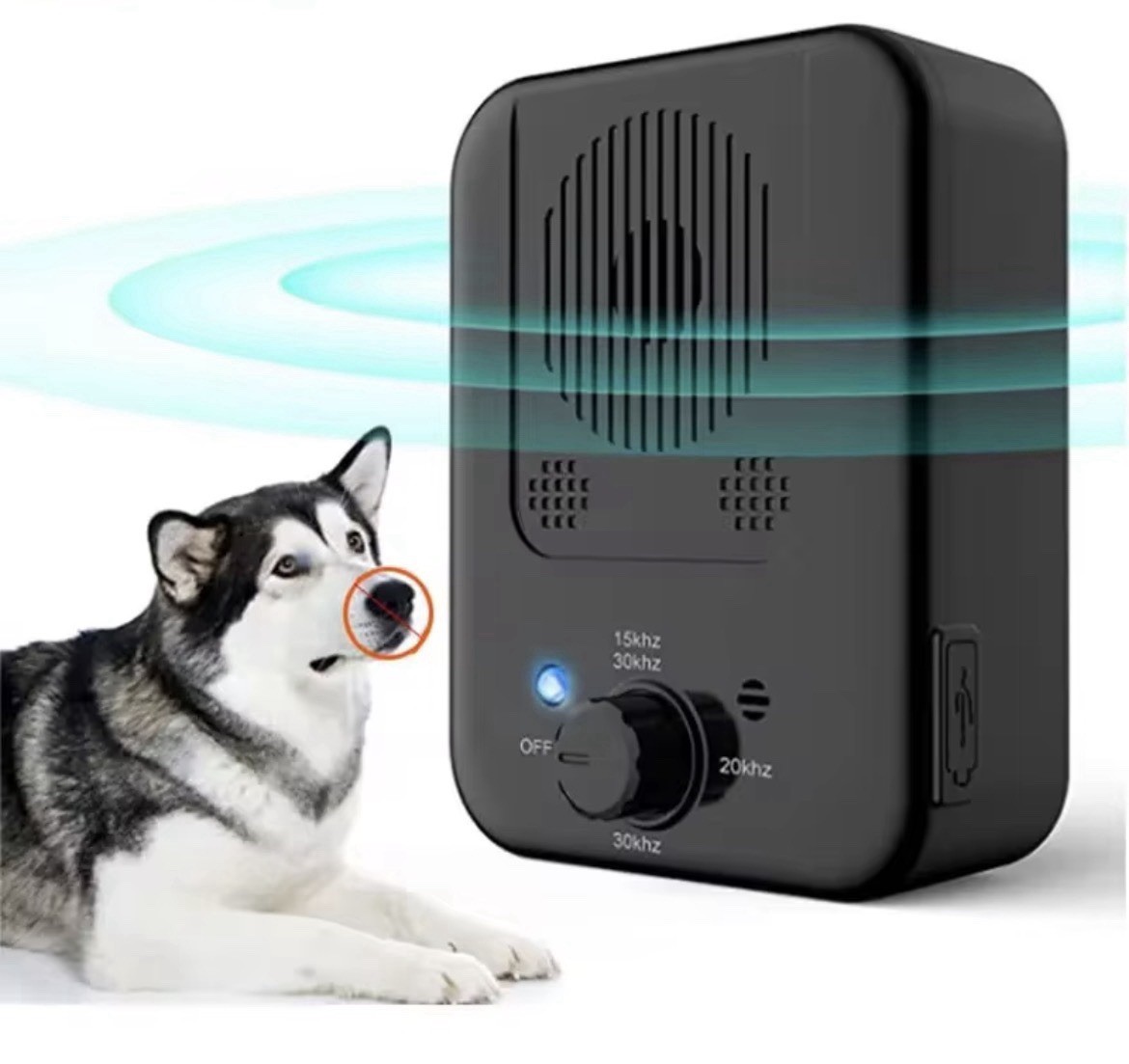 Anti-aboiement chien ultrason automatique intérieur extérieur étanche IPX4