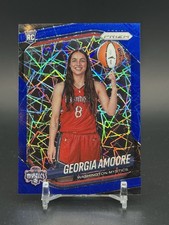 Georgia Amoore 2025 Panini Prizm WNBA  Blue Velocity Prizm Rookie RC Variation