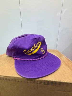 Vintage Purple Southern S Rope Snapback Trucker Hat - Image 1 of 2