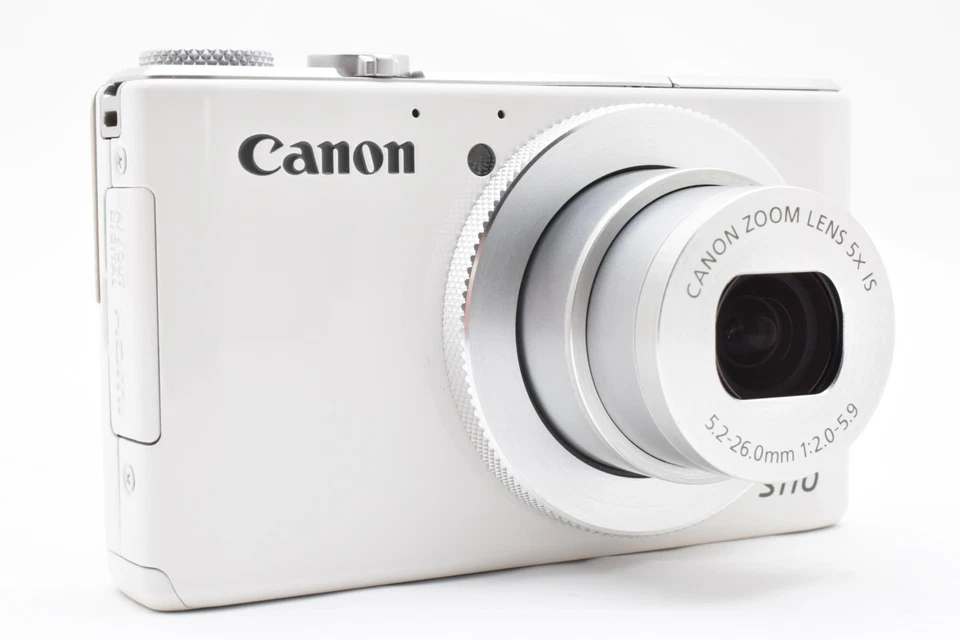 Exc+++ Canon PowerShot S110 12.1MP Digital Camera - White - Image 4 of 4