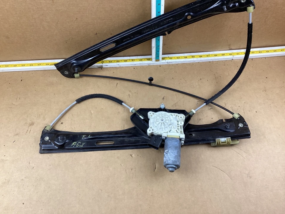 BMW X4 xDrive28i 2015-2018 puerta delantera izquierda ventana eléctrica motor y regulador OEM Foto 3 de 4