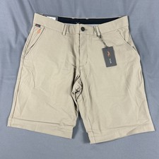 KJUS Golf Shorts Iver 36 x 10 Beige Polyester Spandex NWT MSRP 139
