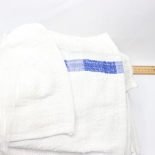  12-Pk Towel Blue And White 41" x 2"