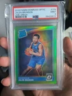 2018-19 Panini Donruss Optic Jalen Brunson Rookie Lime Green #/149 Knicks PSA 9