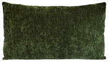 Moss Green Velvet 12x20 Decorative Throw Pillow Cover Lumbar