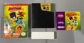 The Simpsons Bartman Meets Radioactive Man Nintendo NES Video Game Acclaim 1992