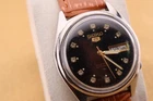 Vintage Seiko 5 Automatic Authentic Japan Made Men's Wrist Watch