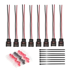 Set of 8 Ignition Coil Module Connector for 4.6L 5.4L 6.8L Ford F150 F250 Mus