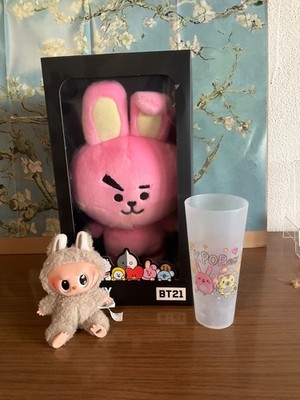 BTS BT21 Cooky Jungkook rosa ca 30 cm und Lalafubu