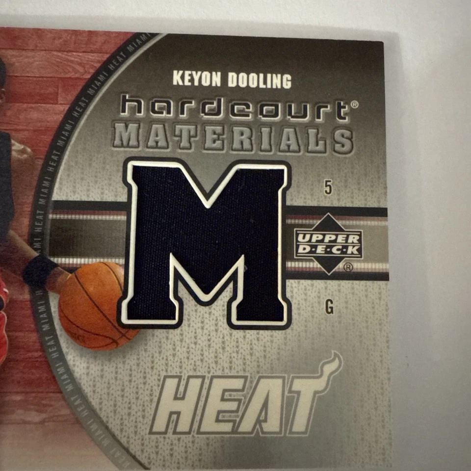 2005-06 Upper Deck Hardcourt Hardwood Materials Keyon Dooling #HM-KD - Image 2 of 4