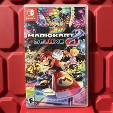 Mario Kart 8 Deluxe Nintendo Switch Empty Replacement Case Only NO GAME