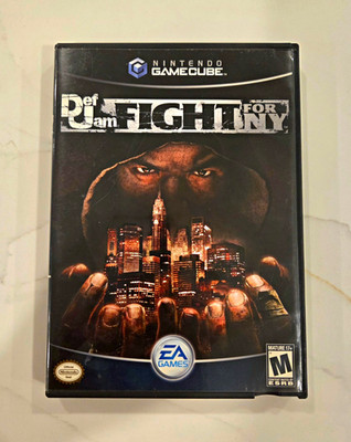 Def Jam Fight for NY Nintendo GameCube Game w/ Case & Manual M NTSC-U/C 2004