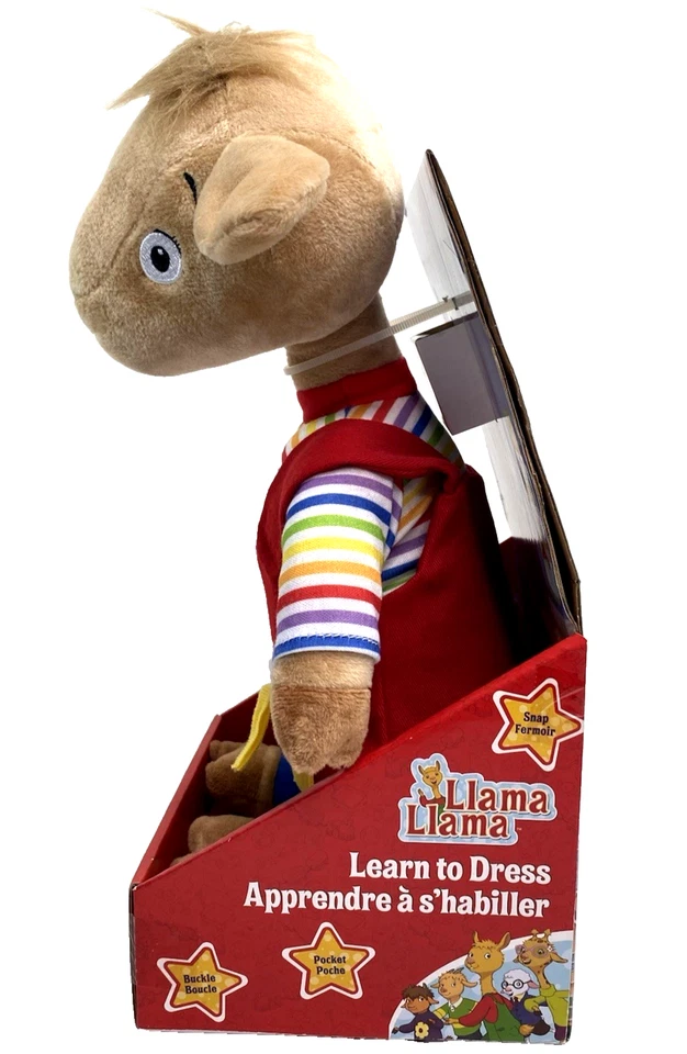 NIB Llama Llama Learn To Dress Colors Preschool 16" Plush Kids Preferred 2019 #A - Image 2 of 4