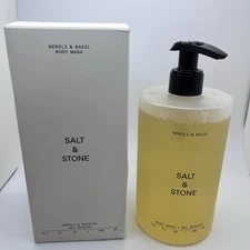 Salt & Stone Body Wash for Women & Men | Neroli & Basil | Hydrating Gel... 