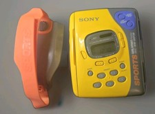 Sony Walkman WM-SXF39 Sports Cassette Player AM/FM Clip And Strap Working