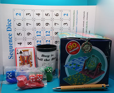 Tombola automatica + Sequence Dice + Poker e gioco dadi + omaggi