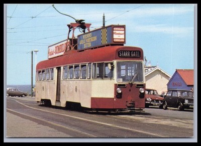 Ansichtskarte Straßenbahn / BTT2 - A one-man-tram / Blackpool