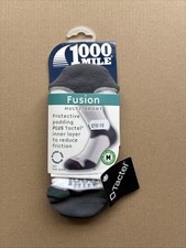 1000 Mile Fusion Multi Sport Socks Tactel Inner Layer Men?s Medium