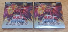 Yu-Gi-Oh Blazing Dominion Box With Shrink 2Box Duel Monsters Ocg No.PY562
