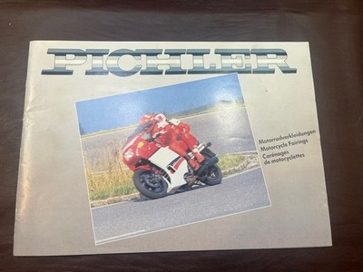 NOS 1986 Pichler Fairing Catalog Kawasaki Z750 Honda CB750 Yamaha Suzuki L12359