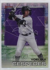 2021 Bowman's Best Purple Refractor 31/250 Yoelqui Cespedes #6 z6b