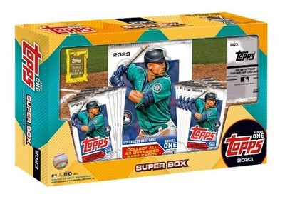 2023 TOPPS SERIES 1 BASEBALL SUPER BOX