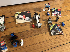 Lego Vintage Classic Space Lot:  6813, 6809, 6831, 6870, and 6828