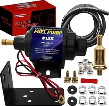 Micro Electric Gasoline Fuel Pump Universal with 5/16 Inch 8mm ID Fuel Line Ho