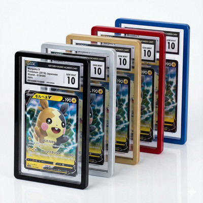 PSA & CGC Graded Card Protector - Aluminum Frame & Tempered Glass Display Case