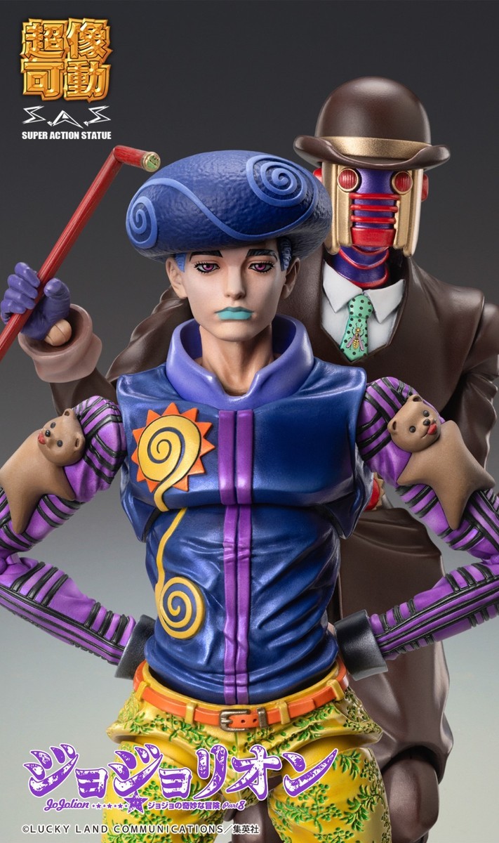 JoJo's Bizarre Adventure Super Action Statue Figure 8th Part Toru