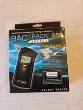 MAKE OFFER NEW BAC TRACK S80 Select BREATHALYZER Screens Blood Alcohol Content