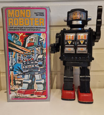Vintage Dickie Mond Roboter Nr. 3157 Rotate-O-Matic Super Astronaut HK 1970 Expl