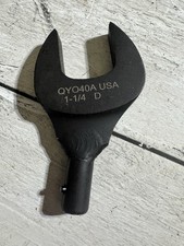 CDI Torque QYO40A Open End Y-Shank Torque Wrench Head 1-1/4 SAE Made in USA NOS