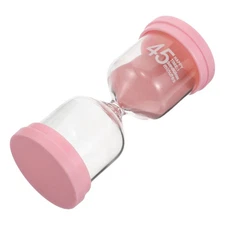  Sand Timer: Waterproof Glass Sauna Hourglass Timer 45 Minutes Sandglass Sauna