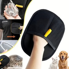 2Pcs Pet Grooming Glove   Static Hair  Lint Remover for Furniture and Clothes