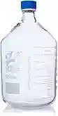 17 oz Glass Water Bottle, Virtually Unbreakable