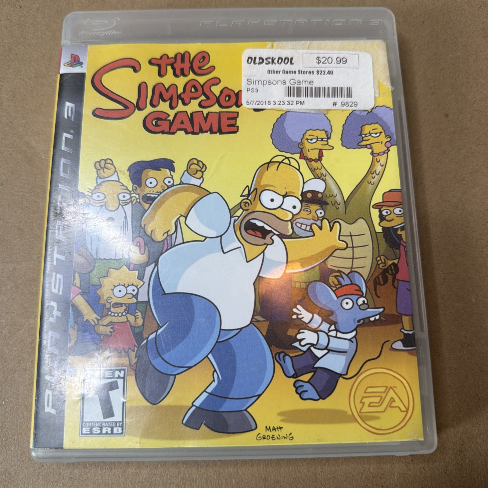 The Simpsons Game [PS3] [PlayStation 3 2007 Complete
