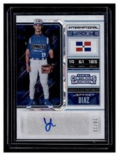 Diaz, Jeffrey - 2018 Contenders Draft Picks - Autograph - 20/23