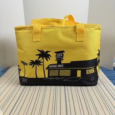 Trader Joe's Yellow Insulated Large Tote Bag Market Pasadena 1967 T2308 OOP RARE