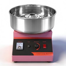 Máquina Eléctrica para Hacer Caramelos de Algodón XYJBHB, Máquina de Algodón Caramelo 1000W con Temperatura