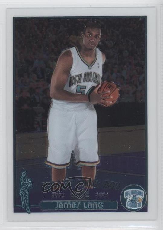2003-04 Topps Chrome James Lang #159 Rookie RC 0a1